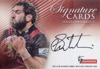 2018 Tap 'N' Play New Zealand Rugby - Signatures #SC-07 Samuel Whitelock Front